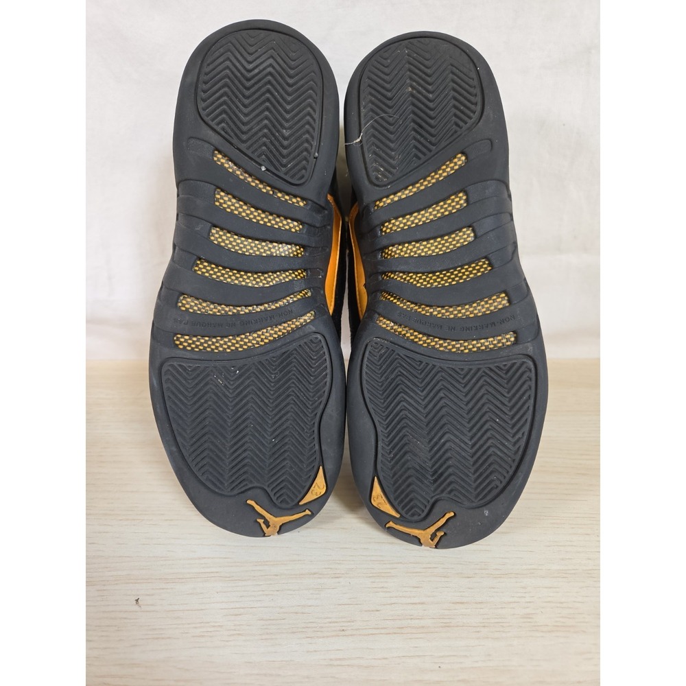 Jordan Air Jordan 6.5 Y Retro Black Taxi Black/Gold High Top Sneakers - Picture 8 of 8